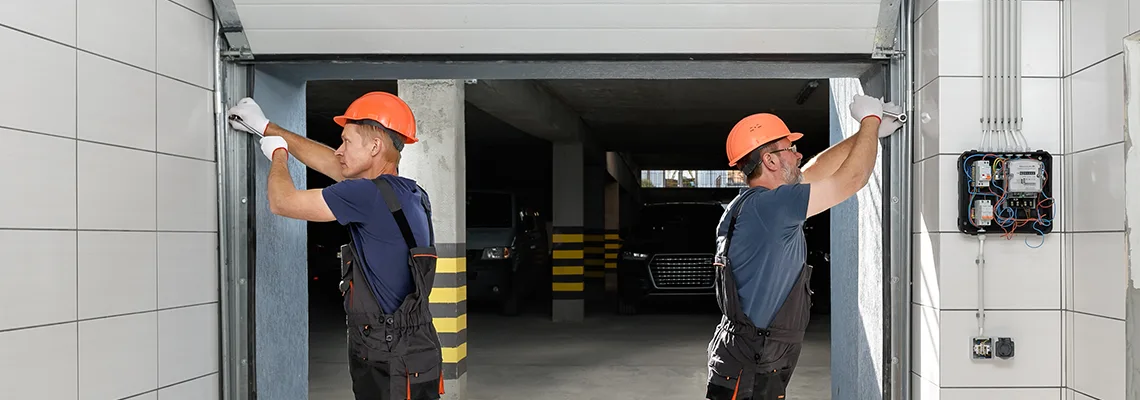 Wooden Garage Door Frame Repair in Lehigh Acres, Florida